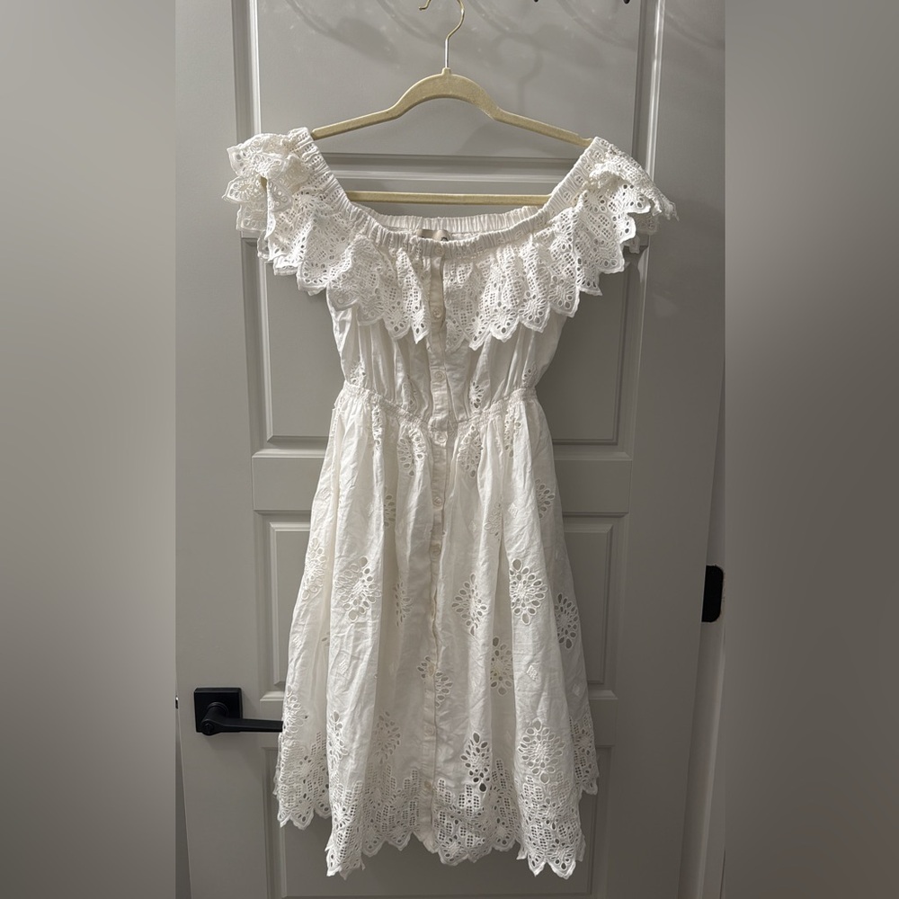 Sea New York White Eyelet Dress - Picture 2 of 5